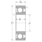 Ntn WC87013, RadialDeep Groove Ball Bearing 13 Mm Id X 32 Mm Od X 127 Mm W Single Seal Single Shield WC87013 - alternate 2